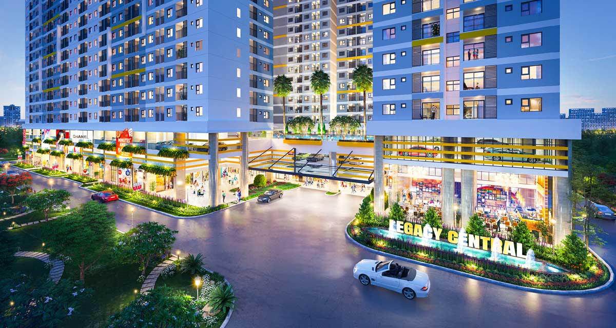 Dự án căn hộ LEGACY CENTRAL Bình Dương