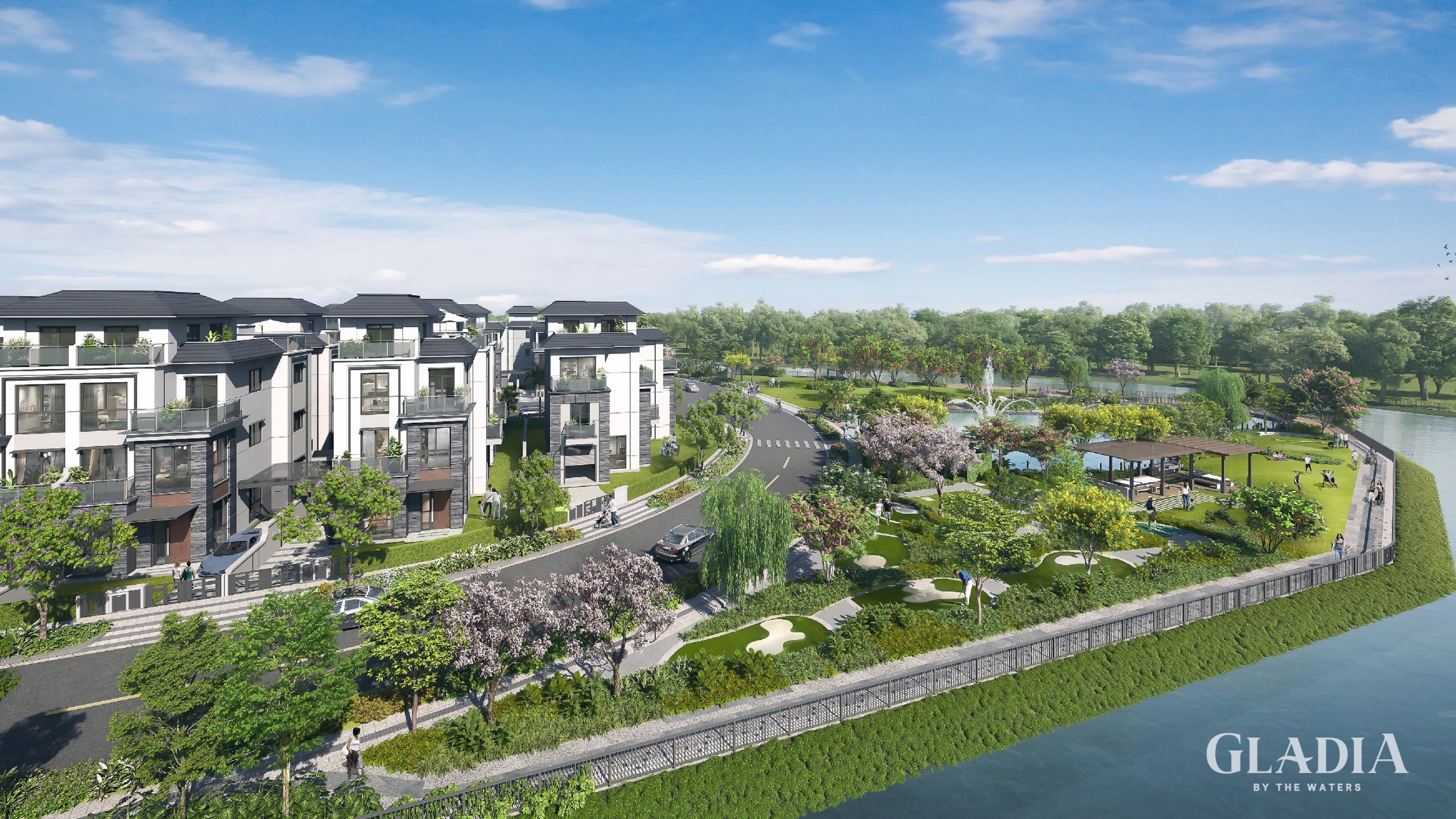 Công viên Ven Sông – Riverfront Plaza -1