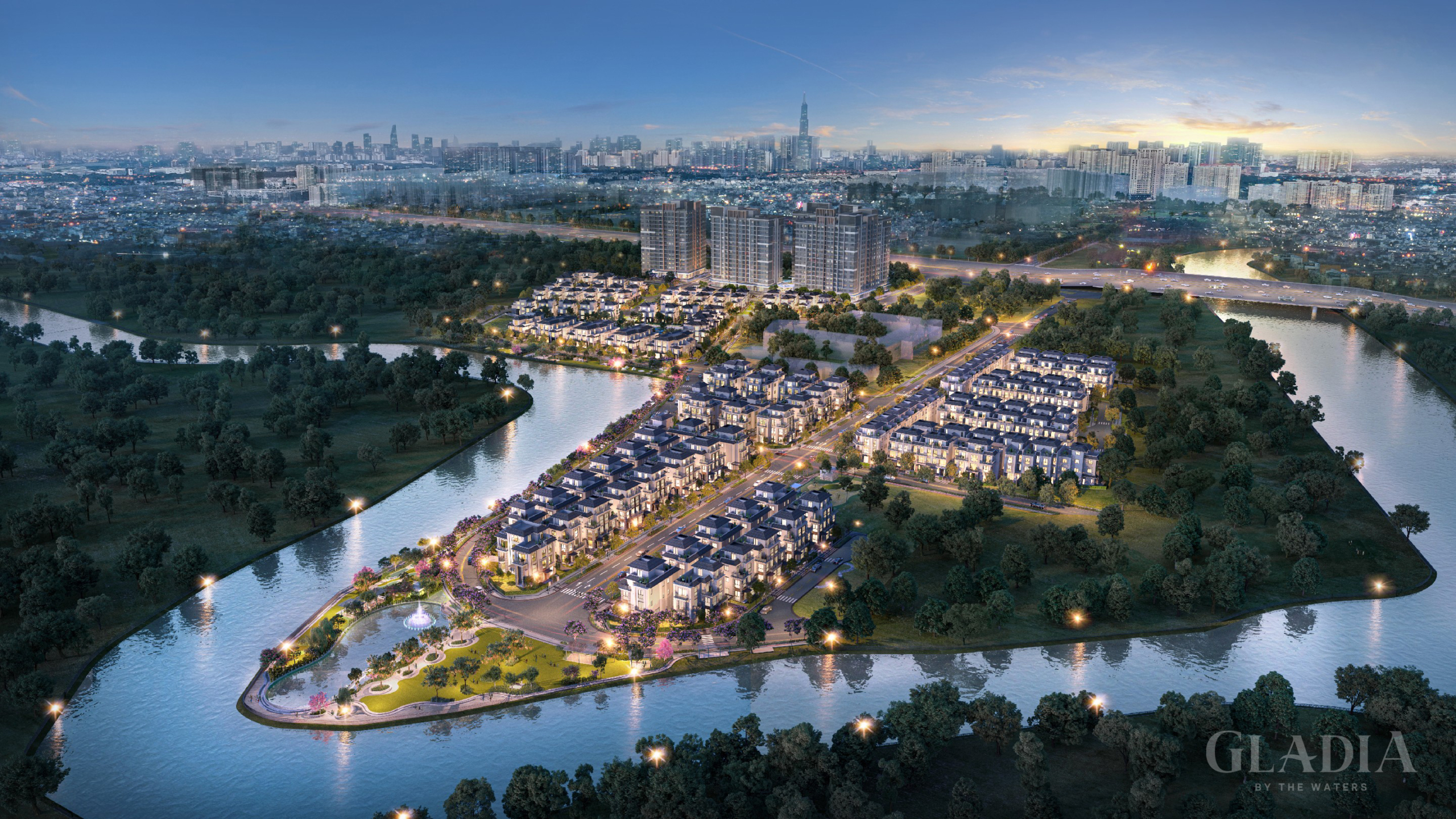 Hình tổng thể – view đêm – V2